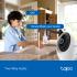 TP-LINK Tapo C260 4K Pan/Tilt Indoor Security Camera for Baby Monitor, Dog Camera w/Motion Detect and Track, 360° View, Color Night Vision, SD/Cloud Storage, Works w/Alexa, Google, and Bixby RoomCam 4K